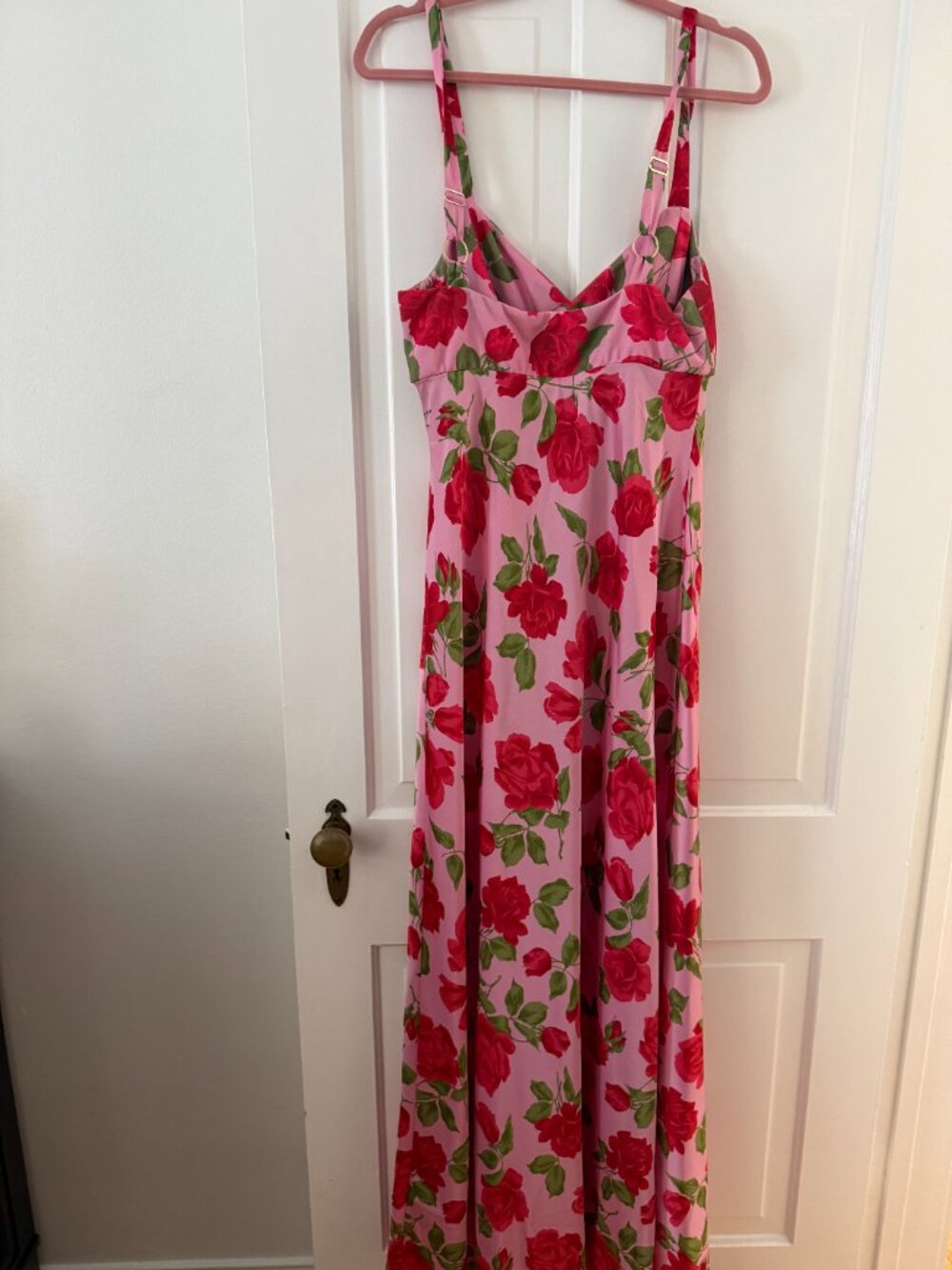 Show Me Your Mumu Maude Maxi Dress in Heart Throb - Picture 3 of 4